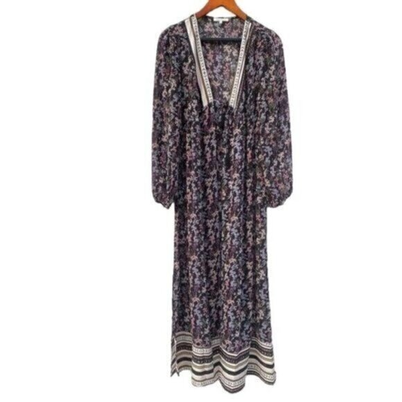 Baevely Tops - Baevely Boho Floral Kimono Duster Coverup